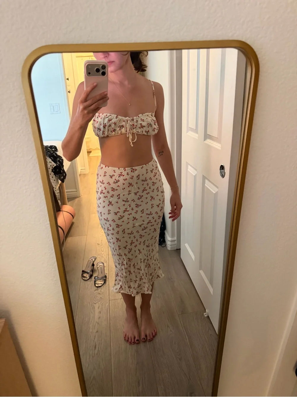 Ciao Lucia Valeria skirt and Guida top matching set